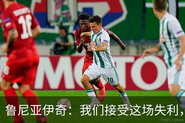 鲁尼亚伊奇：我们接受这场失利，米兰抓住了我们的失误
