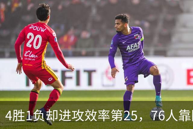 4胜1负却进攻效率第25，76人靠防守效率第3撑住开局